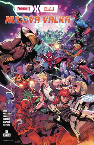 Kniha: Fortnite X Marvel: Nulová válka 5 - 1. vydanie - Christos Gage; Donald Mustard
