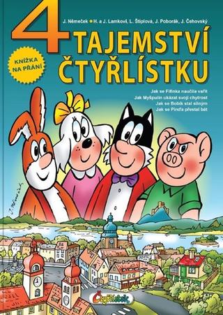 Kniha: 4 tajemství Čtyřlístku - Jaroslav Němeček