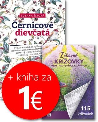Kniha: Černicové dievčatá + Zábavné KRÍŽOVKY za 1€ - Zuzana Široká