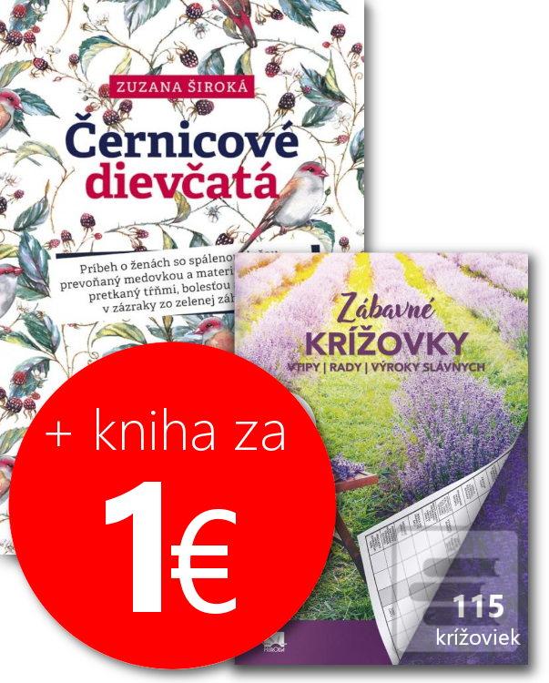 Kniha: Černicové dievčatá + Zábavné KRÍŽOVKY za 1€ - Zuzana Široká