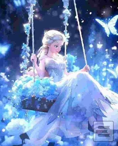 Diamantové malování Elsa…