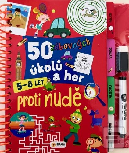 Kniha: 50 zábavných úkolů a her proti nudě - 5-8 let