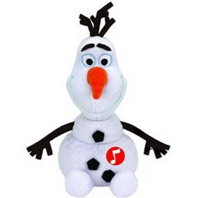 Hračka: Beanie Babies Lic Disney OLAF – sněhulák se zvukem