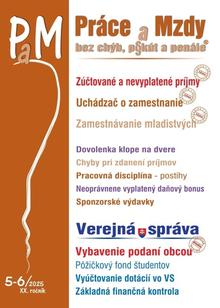 Kniha: Práce a Mzdy, bez chýb, p§ kút a penále 5-6/2025