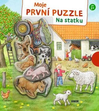 Leporelo: Moje první puzzle Na statku - Hledej, skládej a bav se na statku - 1. vydanie