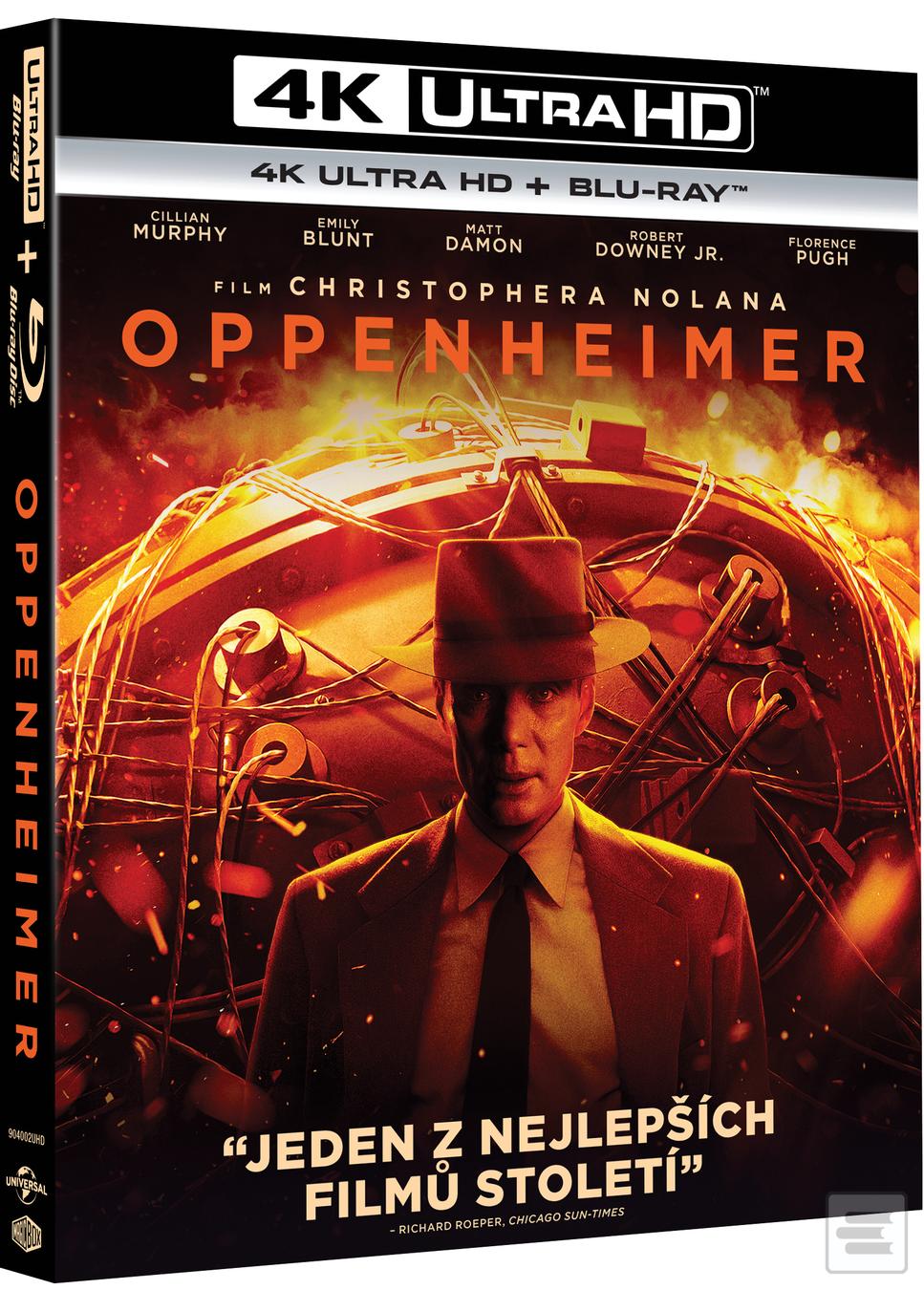 Oppenheimer UHD Blu-ray (Christopher Nolan)