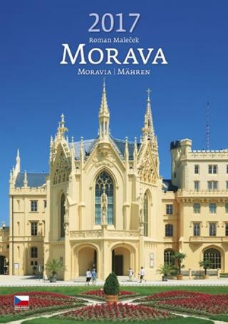 Doplnk. tovar: Kalendář nástěnný 2017 - Morava - 1. vydanie
