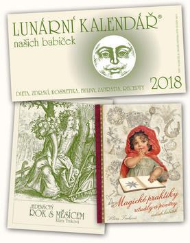 Kniha: Komplet 3ks Lunární kalendář 2018 + Magické praktiky+ Jedenáctý rok s Měsícem - Klára Trnková