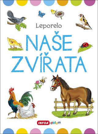 Kniha: Naše zvířata - Leporelo - Jana Návratilová