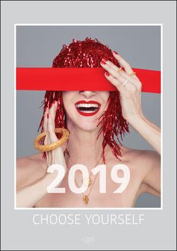 Kalendár nástenný: Choose Yourself 2019 - Sylva Lauerová