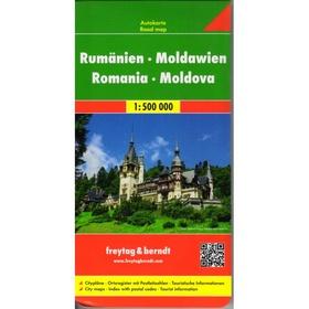 Kniha: RUMUNSKO, MOLDÁVIE/RUMÄNIEN, MOLDAWIEN 1:500 000