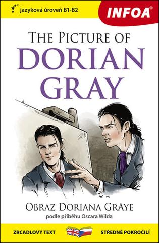 Kniha: The Picture of Dorian Gray/Obraz Doriana Graye - zrcadlový text mírně pokročilí