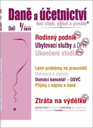Kniha: DaÚ 8/2023 - 1. vydanie - Martin Děrgel; Ivan Macháček; Václav Benda; Antonín Daněk; Pavel Novák; Luděk...