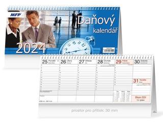 Kalendár stolný: Daňový 2024 - stolní kalendář