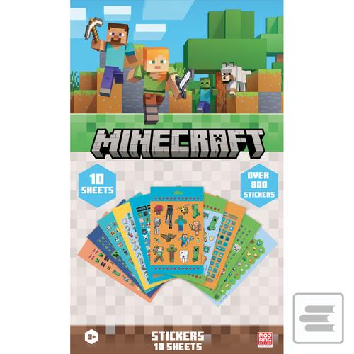 Minecraft set samolepek…