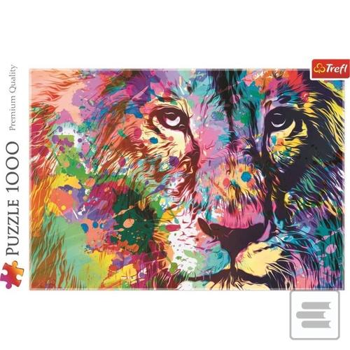 Puzzle Barevný lev 1000…