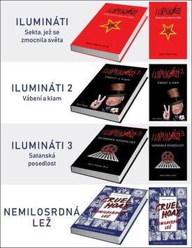 Kniha : Balíček 4 ks Ilumináti 1-3 + Nemilosrdná lež - 1. vydanie