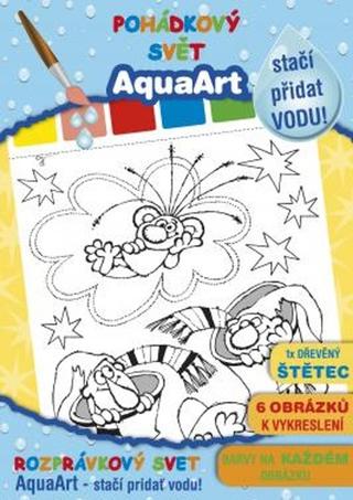 Doplnk. tovar: AquaArt Pohádkový svět Z. Smetany - omalovánka - Stačí přidat vodu! - 1. vydanie