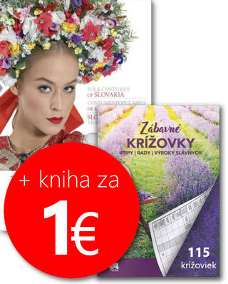Kniha : Kroje Slovenska + Zábavné KRÍŽOVKY za 1€ - Folk Costumes of Slovakia, Costumes populaires de la Slovaquie, Slowakische Trachten - 1. vydanie
