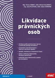 Kniha: Likvidace právnických osob 2026 - Václav Hebký; Michal Kalenský; Jana Pilátová