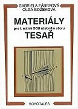 Kniha: Materiály pro I. ročník SOU učebního oboru Tesař - Gabriela Fábryová; Olga Božeková