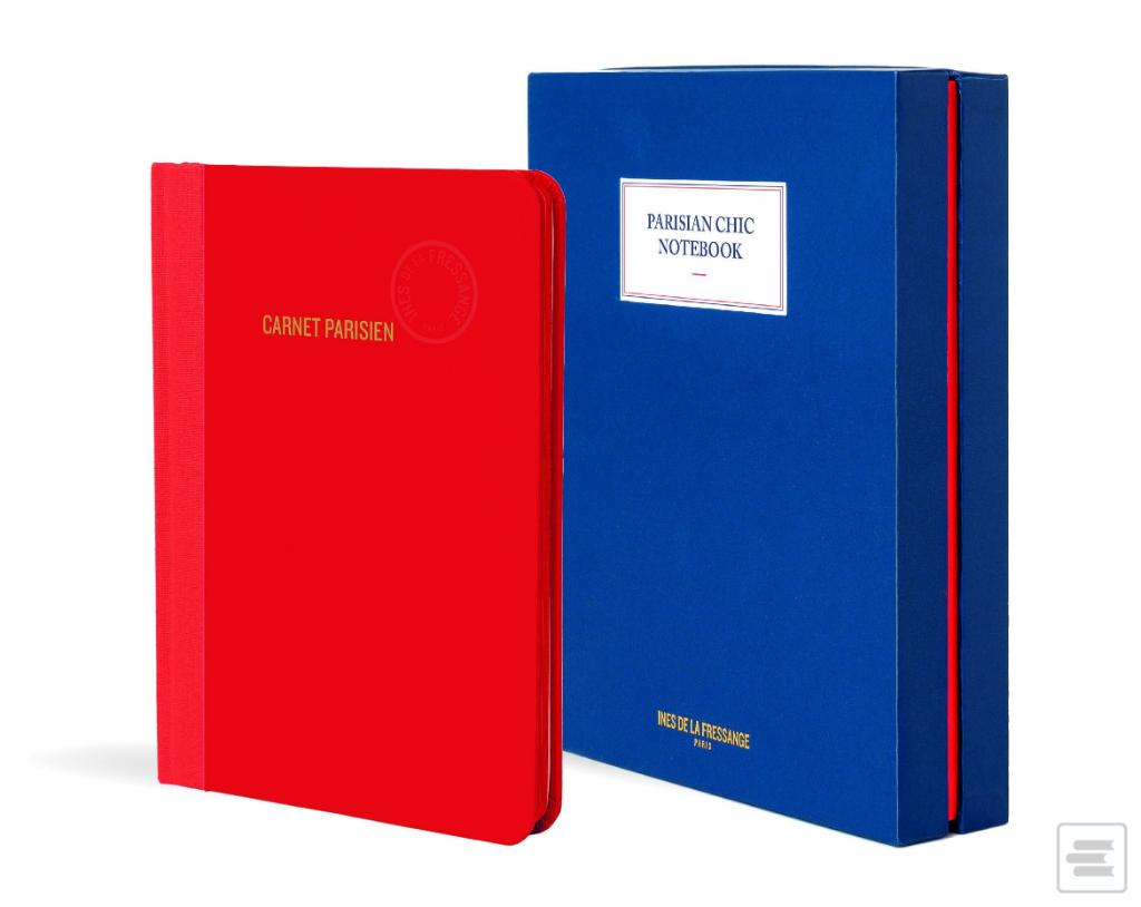 Kniha: Parisian Chic Notebook red, large - Ines de la Fressange