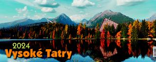 Ostatné kalendáre: Vysoké Tatry 2024- stolový kalendár
