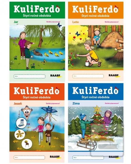 Kniha: Kuliferdo - štyri ročné obdobia ( sada 4 ks) - 1. vydanie - Kolektív autorov