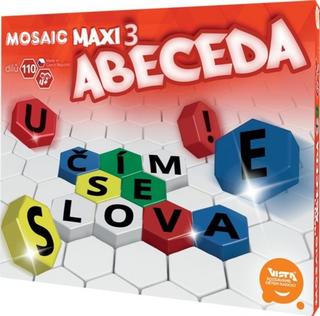 Hračka: Mozaika Maxi/3 Abeceda 110ks v krabici