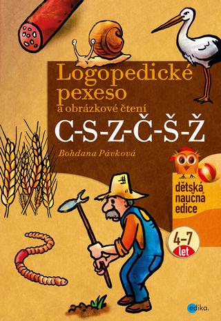 Kniha: Logopedické pexeso a obrázkové čtení C-S-Z-Č-Š-Ž - 2. vydanie - Bohdana Pávková