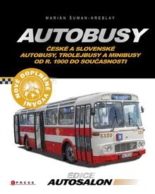 Kniha: Autobusy - České a slovenské autobusy, trolejbudy a minibusy od r. 1900 do současnosti - Marián Šuman-Hreblay