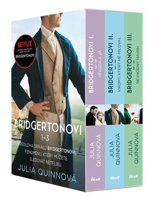 Kniha: Bridgertonovi (1–3) - komplet - Vévoda a já, Vikomt, který mě miloval, Nevhodný návrh - 1. vydanie - Julia Quinn