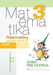 Kniha: Matematika pre 3.ročník ZŠ - Zošit pre učiteľa - 2.diel - Pre tretí ročník ZŠ - Vladimír Repáš