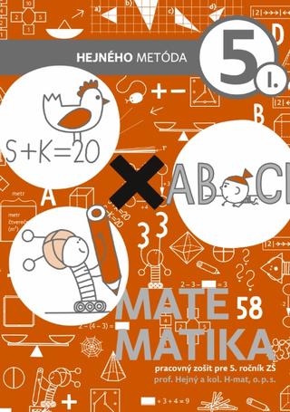 Kniha: Matematika 5. ročník - pracovný zošit 1. diel (tehlová) - Milan Hejný