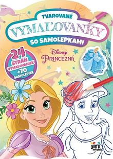 Kniha: Tvarované vymaľovanky/ Princezné - 1. vydanie - Walt Disney