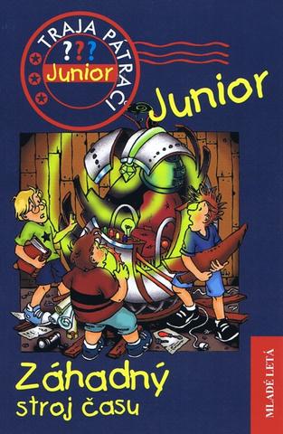 Kniha : Záhadný stroj času - Traja pátrači Junior 3