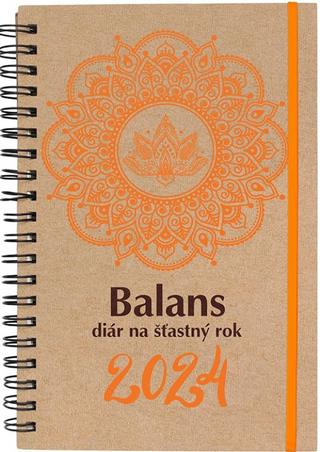 Knižný diár: Balans diár na šťastný rok 2024 - 1. vydanie - Katarína Olejárová