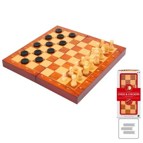 Šachy a dáma cestovní hr…