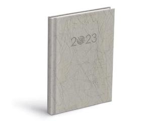 Knižný diár: Diář 2023 D801 PU Silver