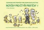 kniha+CD: Notičky pro čtyři prstíčky I. - Jitka Kysilková