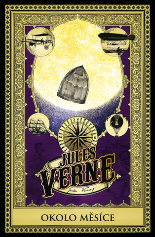 Kniha: Okolo Měsíce - 1. vydanie - Jules Verne