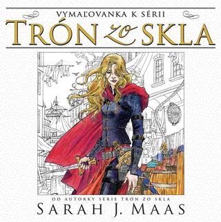 Kniha : Vymaľovanka k sérii Trón zo skla