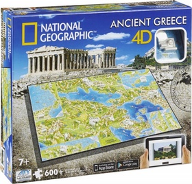 Puzzle: 4D City Puzzle Starověké Řecko - National Geographic