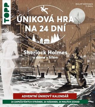 Kniha: Adventní únikový kalendář - Sherlock Holmes a dáma v bílém - 1. vydanie - Philipp Wirthgen