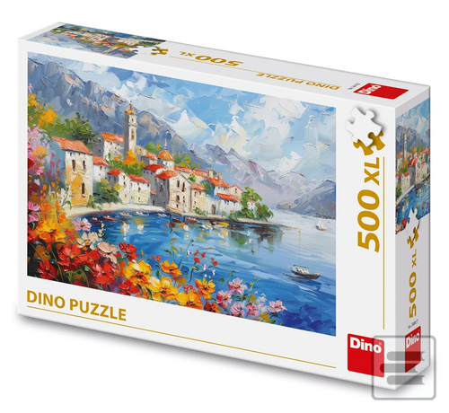 Puzzle: Puzzle 500XL Malovaná zátoka