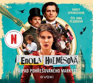 CD audio: Enola Holmesová - Případ pohřešovaného markýze (audiokniha) - 1. vydanie - Nancy Springerová