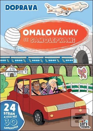 Omalovánky A4 se samolep…