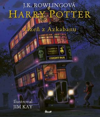 : Harry Potter 3 – ilustrovaná edícia - Harry Potter a väzeň z Azkabanu - 1. vydanie - J. K. Rowlingová