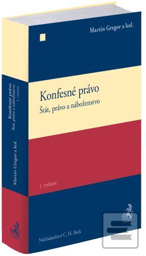 Kniha: Konfesné právo - Štát, právo a náboženstvo - Martin Gregor