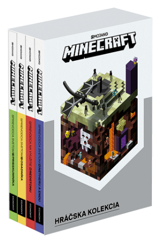 Kniha: Minecraft - Hráčska kolekcia - 4 knihy - 1. vydanie